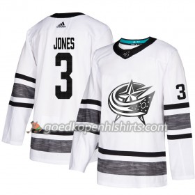 Columbus Blue Jackets Seth Jones 3 2019 All-Star Adidas Wit Authentic Shirt - Mannen